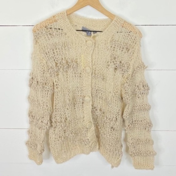 R.89 NWT Crochet Cardigan Size M/L - Picture 1 of 8